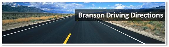 Branson Driving Directions