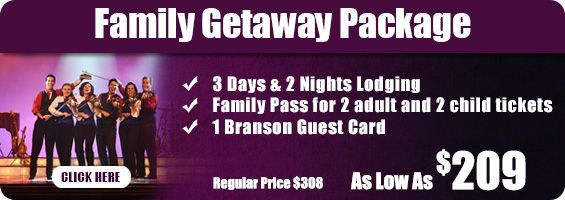 Family Getaway Package!