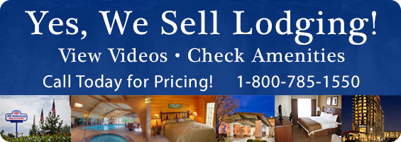 We sell lodging!