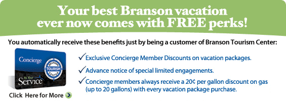 Your best Branson vacation ever now comes with FREE perks!