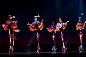 Acrobats of China High Unicycles Group