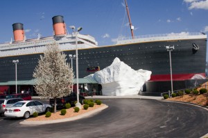 The Titanic Museum Attraction pictured amid the beauty of spring which can't come soon enough this year.