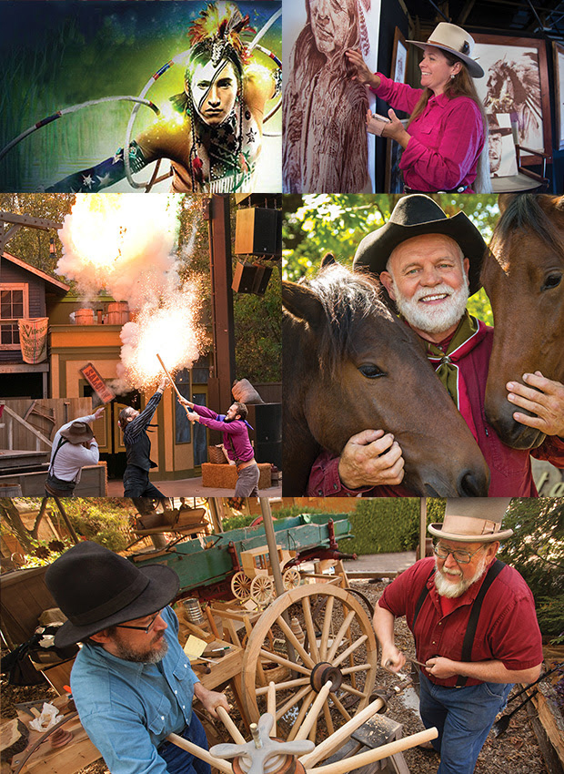 Silver Dollar City ablaze with fall foliage and National Harvest