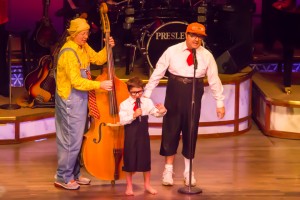 Three generations of Presley comedy Herkimer, Cecil and Cecil Jr.