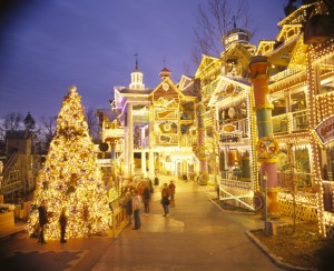 A small sample of the spectacular display of Christmas lights at Silver Dollar City's Old Time Christmas.