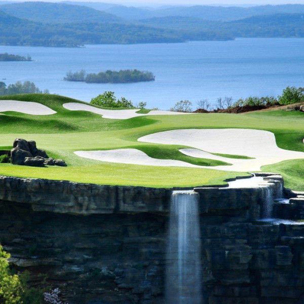 Top of the Rock with Table Rock Lake in the background.