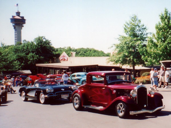 Just a sample of the vintage cars that will be on display during the "Show and Shine" and in the Midnight Cruise."