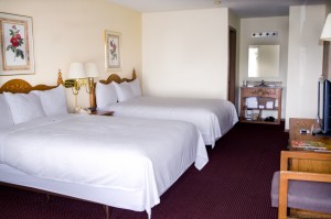 One of the spacious "Two Queen Bed Rooms."