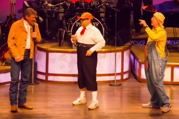 Branson's comedy show trifecta Jay Wickizer, left, Cecil, and Herkimer.