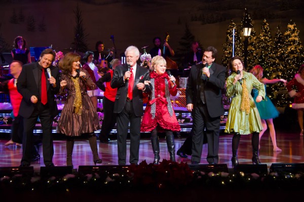The Osmonds and Lennon Sisters opening the 2015 edition of the "Andy Williams Christmas Extravaganza,."