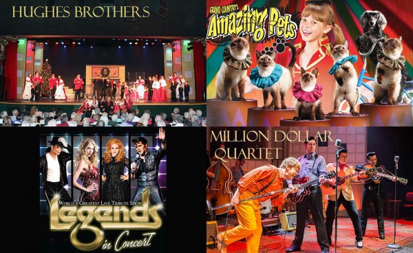 Many of Branson's most popular shows will be open Christmas Week.