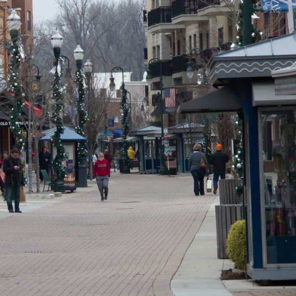 Even with a record 73,000 plus cfs of water going through Table Rock Dam into Lake Taneycomo, there was no impact on the shopping along the Branson Landing Promenade.