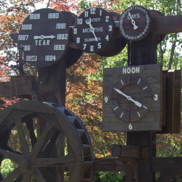 Silver Dollar City's unique Harvey Water Clock