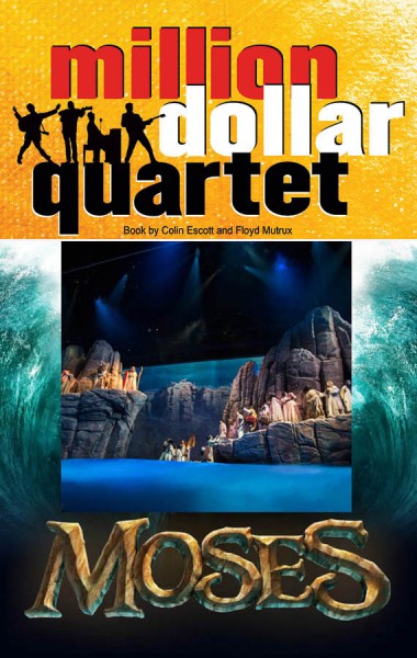 The first thing that Beverly and Rob Johnson, the Grand Prize winners in Branson Tourism Center's 2016 Spring Break Sweepstakes, are going to do with their prize is see "Moses" and the "Million Dollar Quartet."