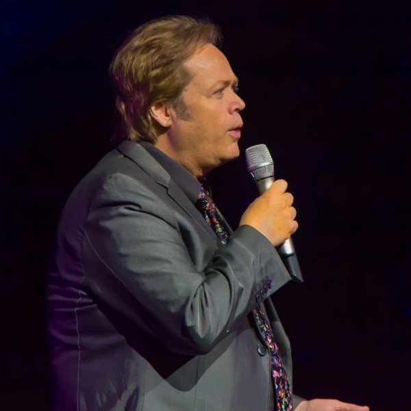 Jimmy Osmond performing "Can't Take My Eyes Off You."