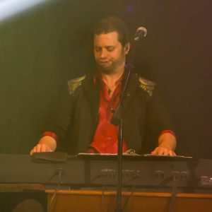 Although Patrick Haygood is not "center stage" a lot he does a great job on the keyboards, vocals, and is playing the keyboard or giving vocal support on just about every number. 