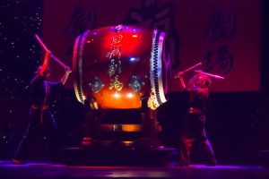 The the giant Japanese "Odaiko," drum.