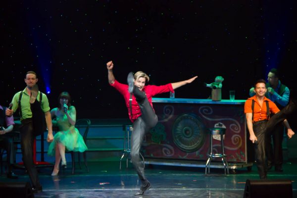 Jay McManus during his Irish Dance performance.