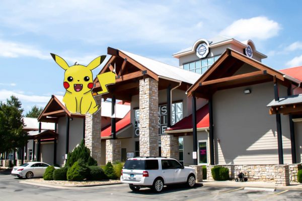The Branson Tourism Center is one of many PokéStops in Branson.